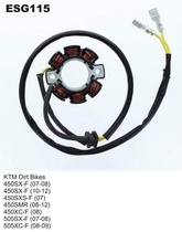 ELECTROSPORT Stator (vinutí) alternátoru KTM SXF 450 07-12, SXF 505 07-08, XCF505 08-09