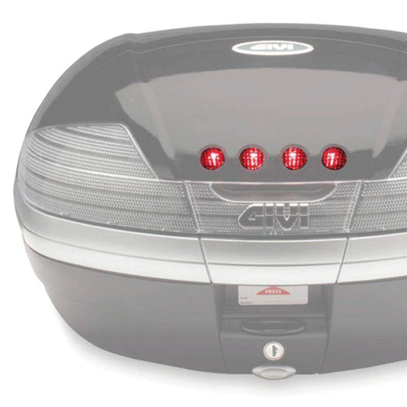GIVI E 105S zadní brzdové světlo pro kufr V 46 a V 46NT Tech s červenými LED diodami