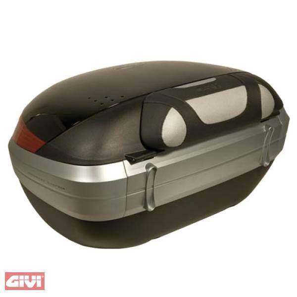 GIVI E 111 opěrka pro kufr E55 Maxia 3, černá-stříbrná