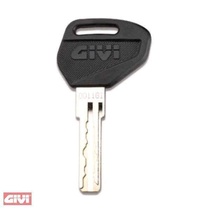 GIVI Z 2400CNGR samostatný klíč k zámku (pro zámek SL), černý, polotovar, tloušťka klíče 3 mm