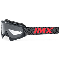 IMX MUD BLACK MATT/GREY/RED brýle - sklo CLEAR