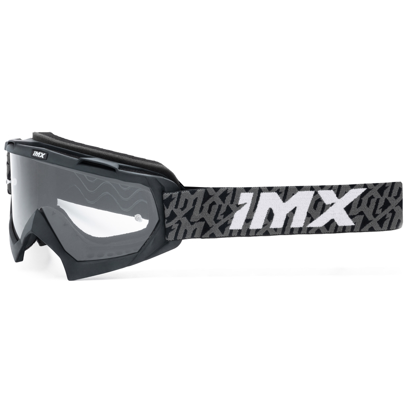 IMX MUD BLACK MATT/GREY/WHITE brýle - sklo CLEAR