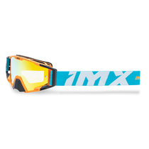 IMX SAND ORANGE MATT/BLUE/WHITE brýle - sklo ORANGE IRIDIUM + CLEAR (2 skla v balení)