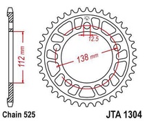 JT JTA1304.44 Zadní kolečko (rozeta), 44 zubů, 525