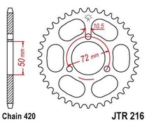 JT JTR216.36 Zadní kolečko (rozeta), 36 zubů, 420