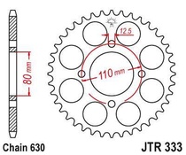 JT JTR333.43 Zadní kolečko (rozeta), 43 zubů, 630