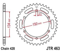 JT JTR463.46 Zadní kolečko (rozeta), 46 zubů, 428 KAWASAKI KMX 125 86-03 (-2)
