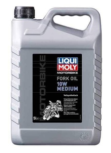 LIQUI MOLY Motorbike Fork Oil 10w Medium - olej do tlumičů pro motocykly - střední 5 l pro HONDA XL 600 V TRANSALP rok výroby 1997