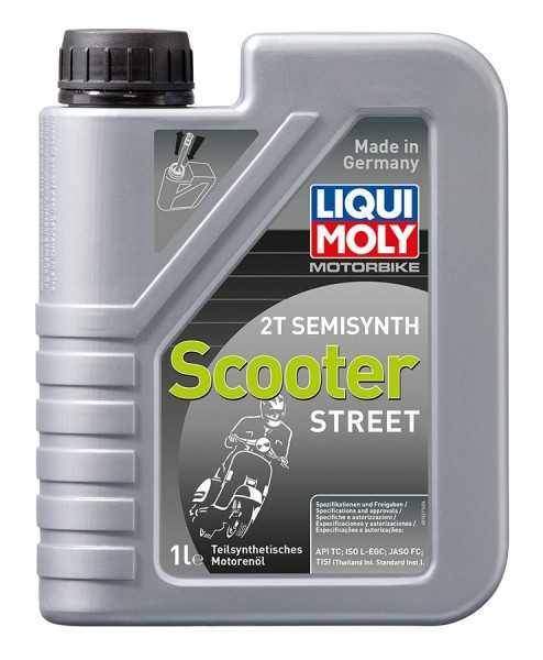 LIQUI MOLY Motorbike 2T Semisynth Scooter - polosyntetický motorový 2T olej 1 l