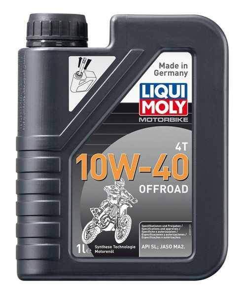 LIQUI MOLY Motorbike 4T 10W40 Offroad - plně syntetický motorový olej 1 l