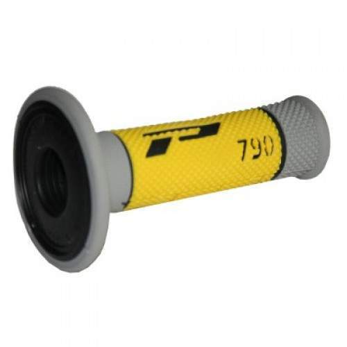 PROGRIP gripy PG790 OFF ROAD (22+25mm, délka 115mm) barva černá/šedá/žlutá (trojdílné) (790-236) (PG790/10)