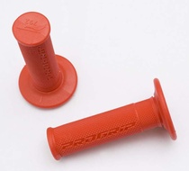 PROGRIP gripy PG792 OFF ROAD (22+25mm, délka 115mm) barva oranžová (jednodílné)