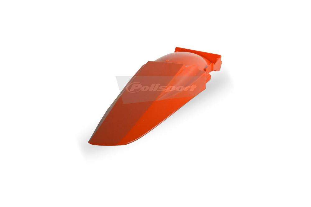 POLISPORT zadní blatník (bez boků) KTM SX 125/250 98-02, EXC 125/250/300 98-03, barva oranžová