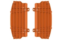 POLISPORT kryt chladiče (krátký - komplet) KTM SX 16-17,SXF 16-17, barva oranžová