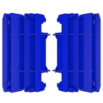 POLISPORT kryt chladiče (krátký - komplet) YAMAHA YZ125/250 06-17, barva modrá