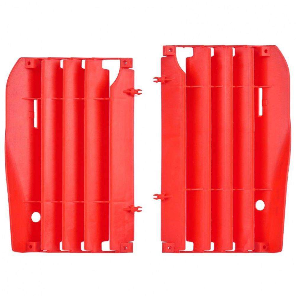 POLISPORT kryt chladiče (krátký-komplet) HONDA CRF 250 10-13, barva červená