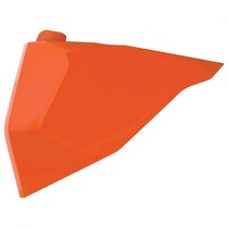 POLISPORT kryt vzduchového filtru (AIRBOX) jedna strana KTM SX/SXF 19-20, EXC/EXC 20, barva oranžová