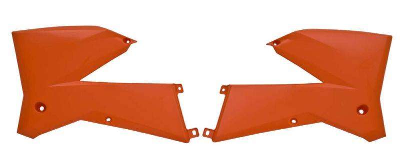 RACETECH kryt chladiče KTM SX 05-06, EXC 05-07, barva oranžová (CVKTMAR0005)