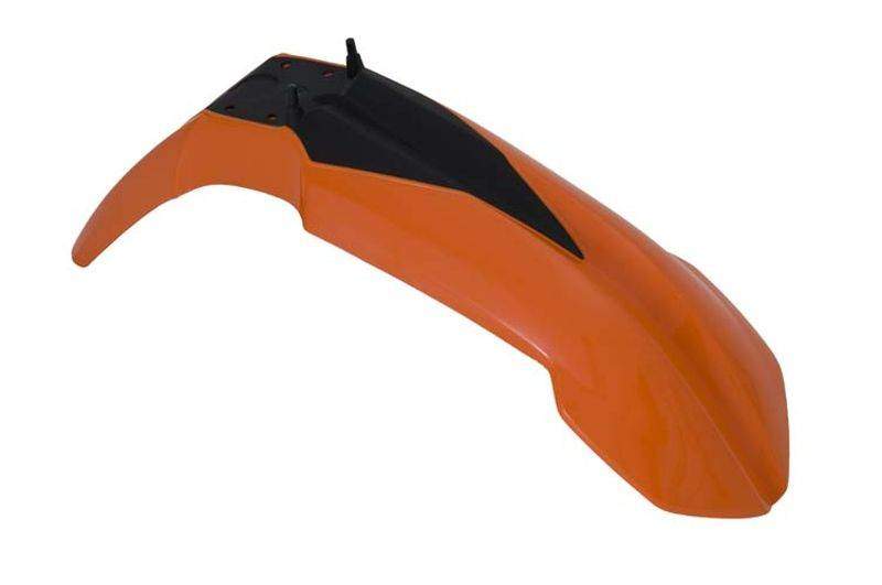 RACETECH přední blatník KTM SX 65 09-11 oranžová BICOLOR (OEM) REPLICA (PAKTMAR0965) (KT04007127)