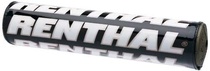 RENTHAL protektor na řídítka MINI SX PAD (205mm), barva černá s logem RENTHAL