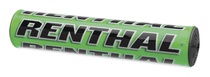RENTHAL protektor na řídítka MINI SX PAD (205mm), barva zelená s logem RENTHAL