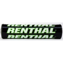RENTHAL protektor na řídítka MINI SX PAD (205mm) TEAM ISSUE, barva černá/zelená/bílá s logem RENTHAL
