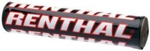 RENTHAL protektor na řídítka SX PAD (240mm), barva černá/bílá/červená s logem RENTHAL