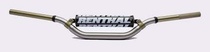 RENTHAL řídítka 1,1/8 CALA 28,6mm MX TWINWALL HANDLEBAR TANIUM KTM HIGH PADDED, barva titanová s protektorem