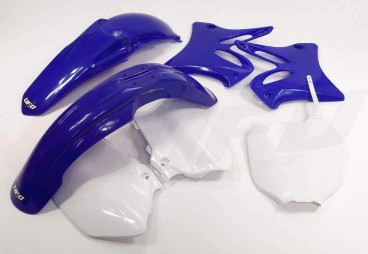 UFO kompletní plasty YAMAHA YZ 125-250 02-05, barva OEM (modrá/bílá)