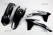 UFO kompletní plasty KTM EXC 12-13, barva černá