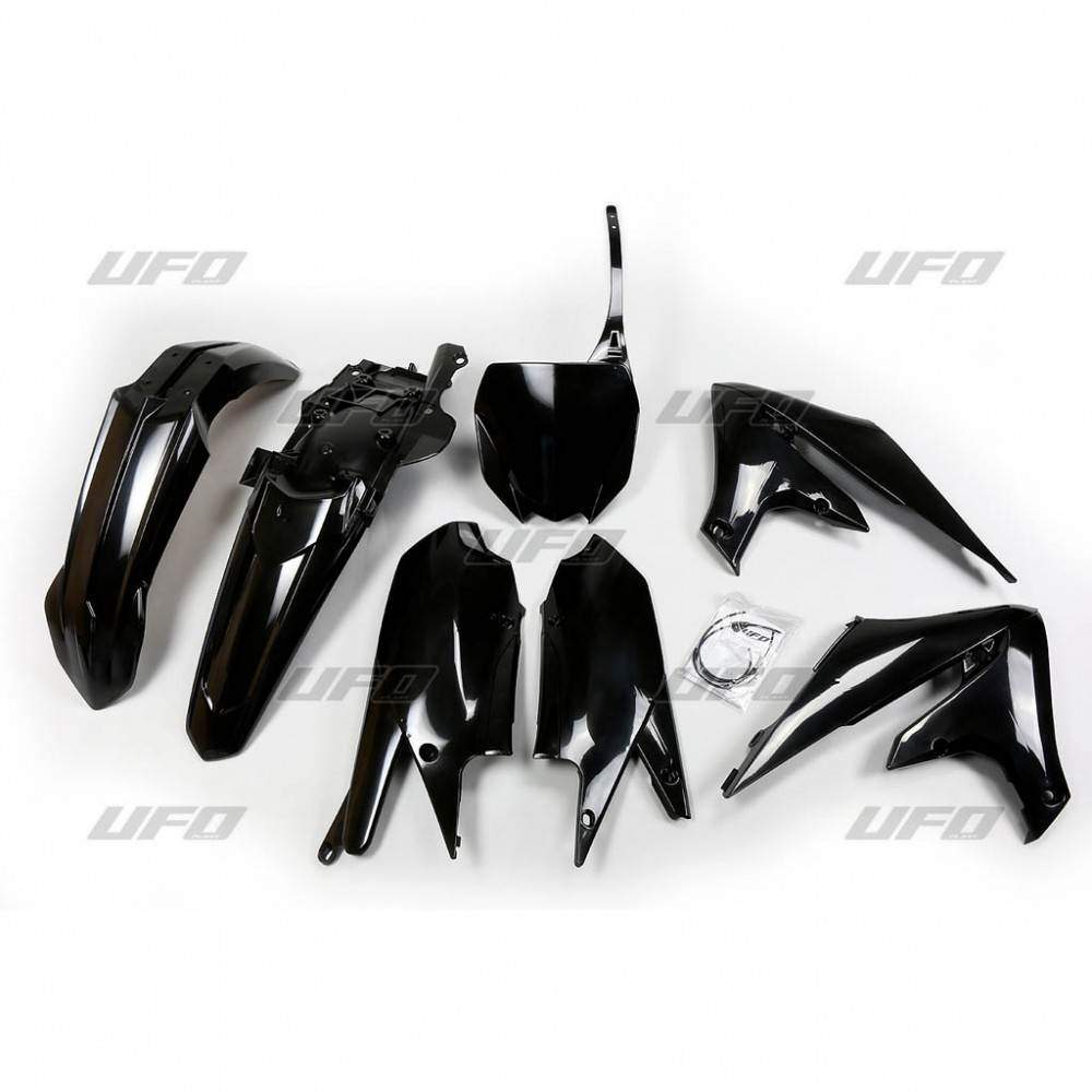 UFO kompletní plasty YAMAHA YZF 450 18-19, YZF 250 19, barva černá