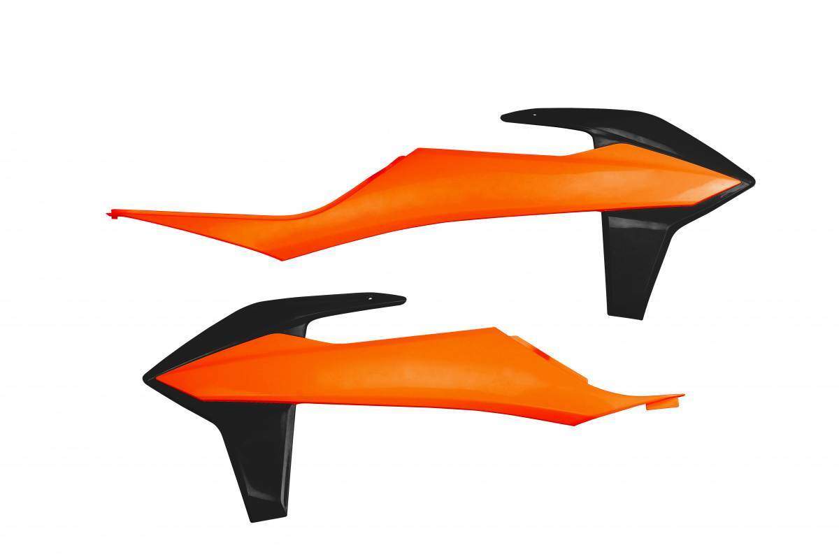 UFO kryt chladiče KTM SX/SX-F 19-20, barva oranžová černá