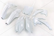 UFO kompletní plasty HONDA CRF 250R 11-13, CRF 450R 11-12, barva bílá
