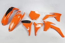UFO kompletní plasty KTM SXF 11-12, SX 12, barva oranžová