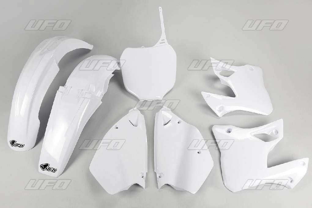 UFO kompletní plasty YAMAHA YZ 125-250 00-01, barva bílá