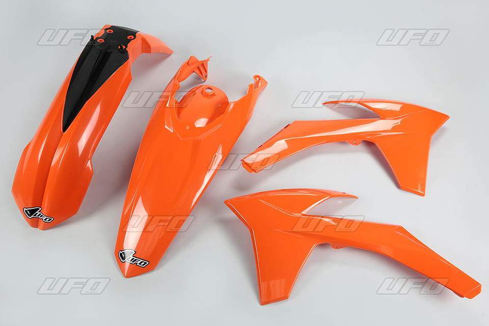 UFO kompletní plasty KTM EXC 12-13, barva oranžová