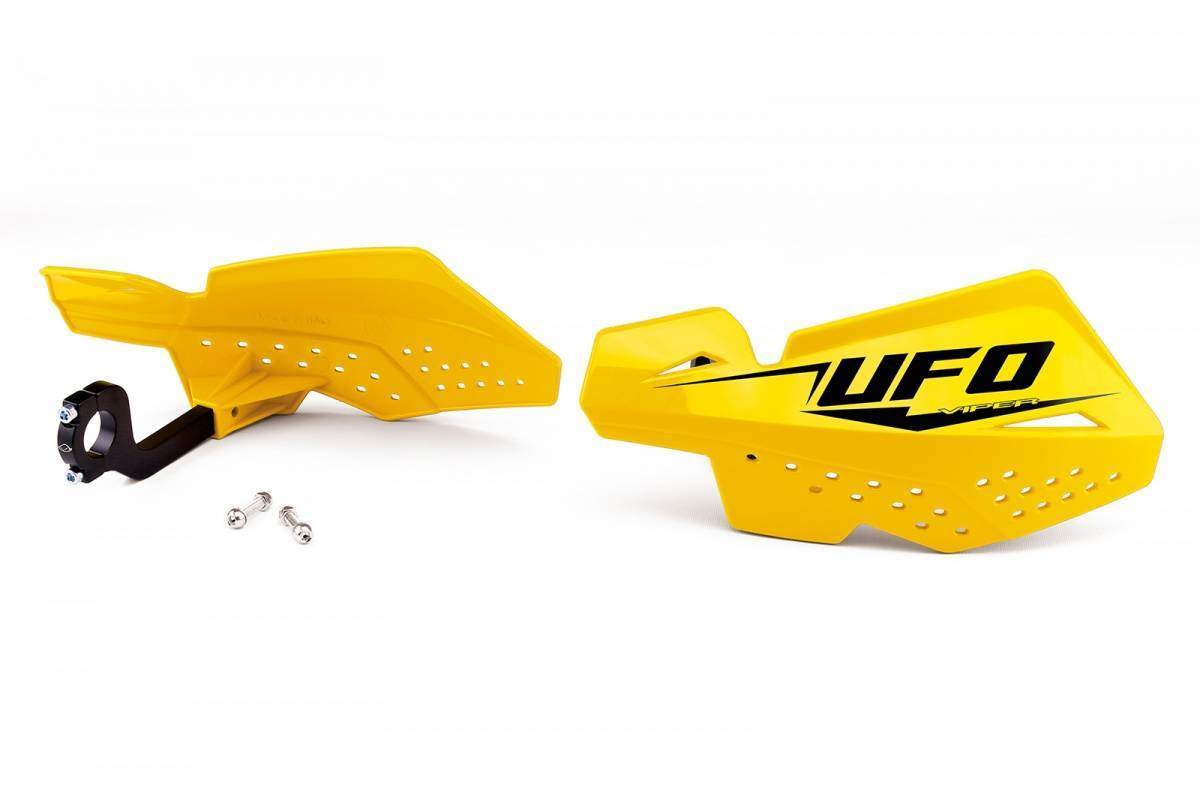 UFO kryty rukojetí VIPER, barva žlutá (s uchycením 22mm)