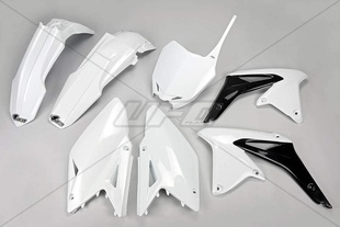 UFO kompletní plasty SUZUKI RMZ 450 14-17, barva bílá