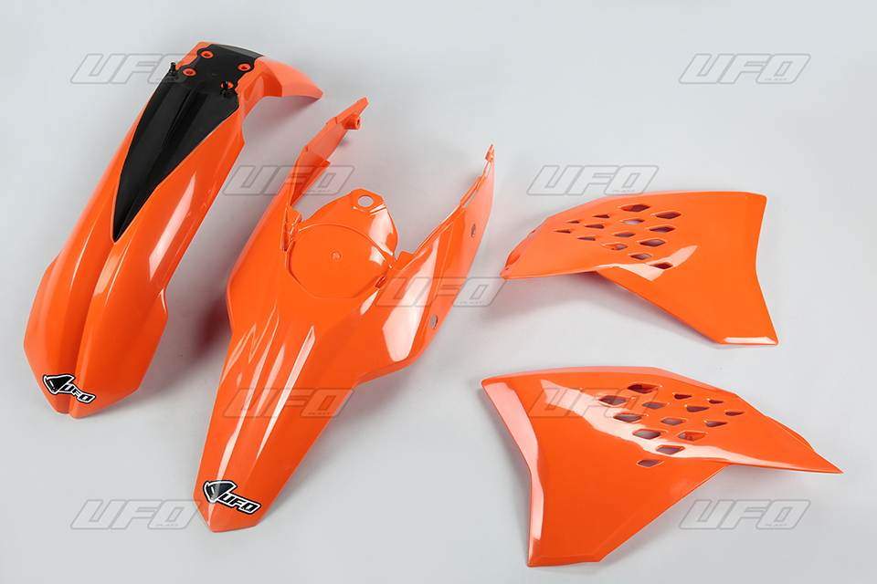 UFO kompletní plasty KTM EXC 11, barva oranžová