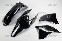 UFO kompletní plasty KTM EXC 09-10, barva černá