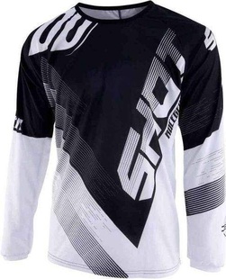 Shot Racing Devo Ultimate 2019 černý bílý dres na motokros