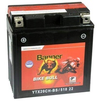 Motobaterie Banner Bike Bull 12V, YTX20CH-BS, 18Ah, 220A, AGM 150x87x161 pro MOTO GUZZI SPORT 1200 rok výroby 2006
