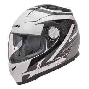 Cassida EVO integrální černá-šedá-bílá-stříbná helma na motorku