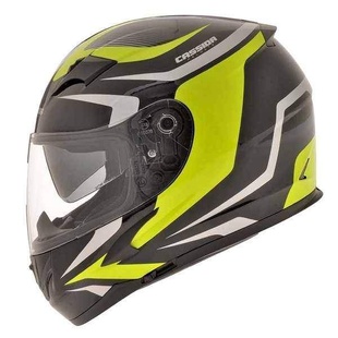 Cassida Integral 2.0 integrální černo-šedo-žlutá fluo helma na motorku