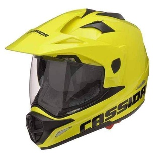 Cassida Tour enduro žlutá fluo helma na motorku