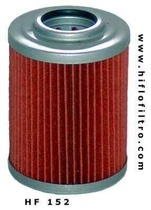 Olejový filtr Hiflo HF152 pro motorku pro APRILIA RSV 1000 TUONO R rok výroby 2003-