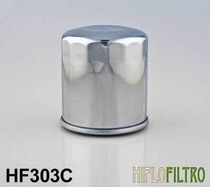 Olejový filtr Hiflo HF303C stříbrný filtr pro motorku pro YAMAHA FZ6 600 FAZER ABS rok výroby 2006
