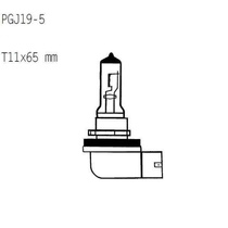 Žárovka 12V65W, H9, PGJ19-5 Ø=11x65mm