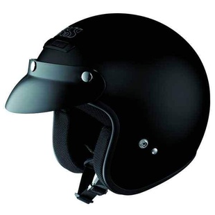 IXS HX 104 černá matná otevřená jet přilba, helma na motorku