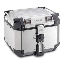 Kappa KVE42A - topcase stříbrný hliníkový kufr K-Venture Monokey 42 litrů